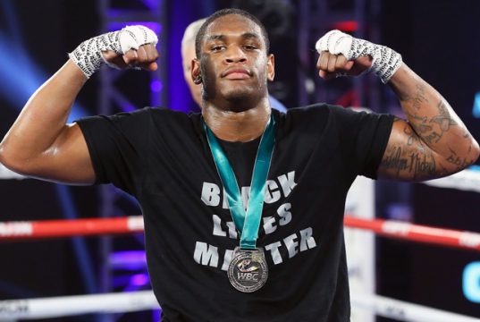Fast rising heavyweight talent Jared Anderson makes his fourth appearance in the Top Rank Bubble on Saturday Photo Credit: Mikey Williams/Top Rank