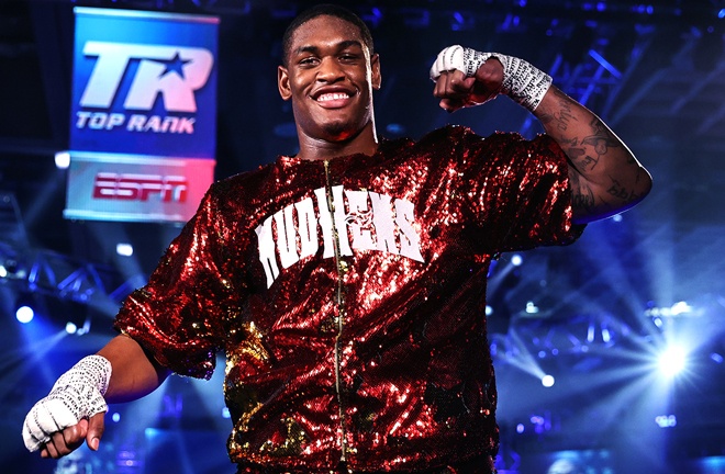 Anderson returns against Luis Eduardo Pena on Saturday in Las Vegas Photo Credit: Mikey Williams/Top Rank