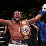 Munguia is ranked number one contender for WBO middleweight world champion Demetrius Andrade Photo Credit: Ed Mulholland/Matchroom Boxing
