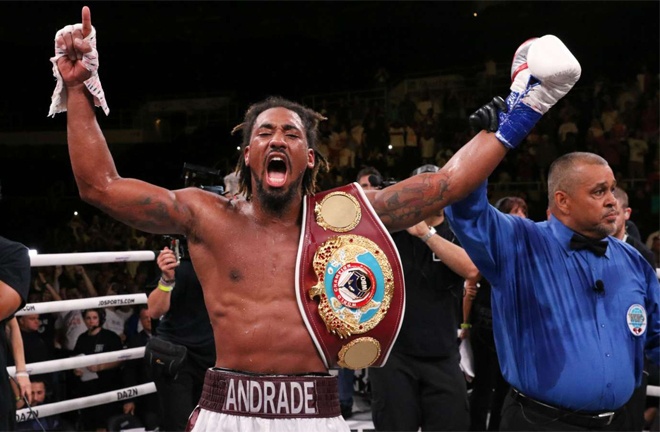 Williams is mandatory challenger to WBO world champion Demetrius Andrade Photo Credit: Ed Mulholland / Matchroom Boxing