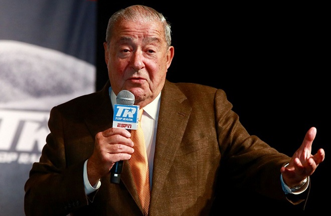 Promoter Bob Arum is confident Pulev will ruin plans for an undisputed fight Photo Credit: Mikey Williams / Top Rank