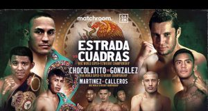 Juan Estrada defends his WBC Super Flyweight crown on a world title triple header Photo Credit: Matchroom Boxing