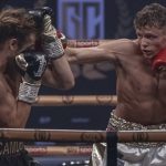 Ben Fail impressed on debut with a points victory over Robbie Chapman Photo Credit: Scott Rawsthorne / MTK Global