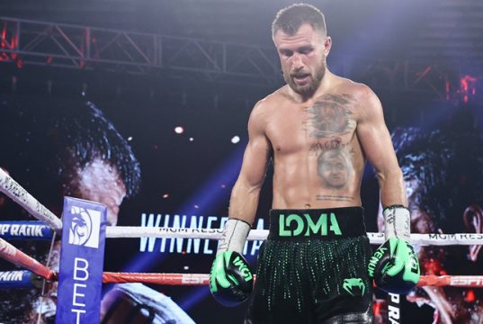 Lomachenko admits it will soon be time for him to hang up the gloves Photo Credit: Mikey Williams/Top Rank