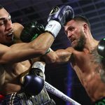 Lomachenko produced a late onslaught Photo Credit: Mikey Williams/Top Rank