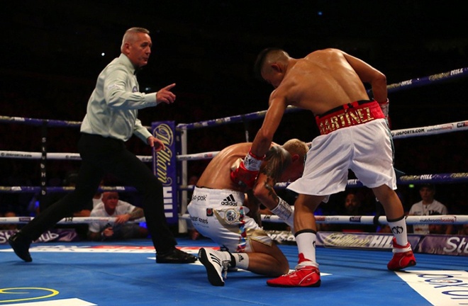 Julio Cesar Martinez's win over Charlie Edwards was overturned Photo Credit: Mark Robinson/Matchroom Boxing