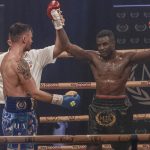Ohara Davies settled his grudge with Tyrone McKenna to claim the MTK Golden Contract Photo Credit: Scott Rawsthorne / MTK Global