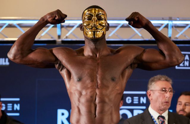 Richard Riakporhe has vacated his British Cruiserweight crown Photo Credit: Mark Robinson / Matchroom Boxing