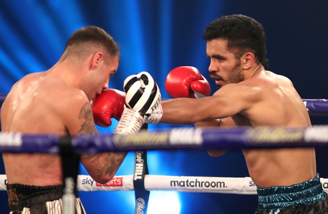 Vazquez appeared to control large portions of the fight Photo Credit: Mark Robinson/Matchroom Boxing