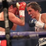 Ellie Scotney made a winning start to the professional ranks against Bec Connolly Photo Credit: Mark Robinson/Matchroom Boxing