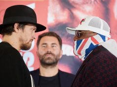 Oleksandr Usyk faces Derek Chisora at The SSE Arena on Saturday Photo Credit: Mark Robinson/Matchroom Boxing