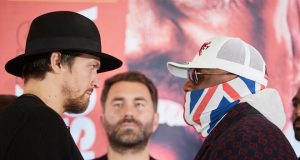 Oleksandr Usyk faces Derek Chisora at The SSE Arena on Saturday Photo Credit: Mark Robinson/Matchroom Boxing