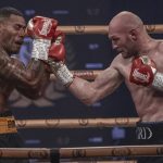 Steven Ward put in a dominant display against Jone Volau on his Cruiserweight bow Photo Credit: Scott Rawsthorne / MTK Global