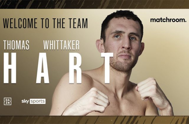 Thomas Whittaker-Hart has signed a multi-fight promotional deal with Eddie Hearn's Matchroom Boxing