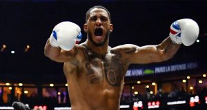 Tony Yoka's victory over compatriot Johann Duhaupas in September took place in front of a crowd