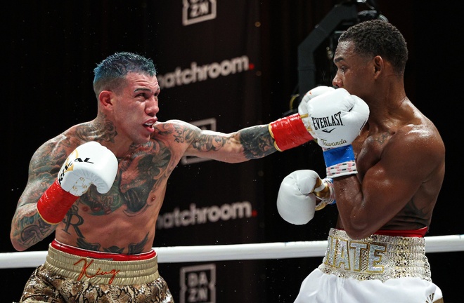 Pre-fight underdog Rosado pushed Jacobs all the way Photo Credit: Ed Mulholland/Matchroom Boxing