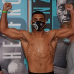 Big punching Middleweight Caoimhin Agyarko returns Photo Credit: Queensberry Promotions