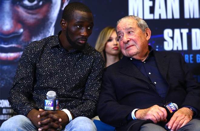 Crawford's contract with Bob Arum and Top Rank runs until October 2021 Photo Credit: Mikey Williams/Top Rank