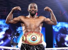Terence Crawford successfully defended his WBO Welterweight crown with a fourth round stoppage over Kell Brook Photo Credit: Mikey Williams/Top Rank via Getty Images