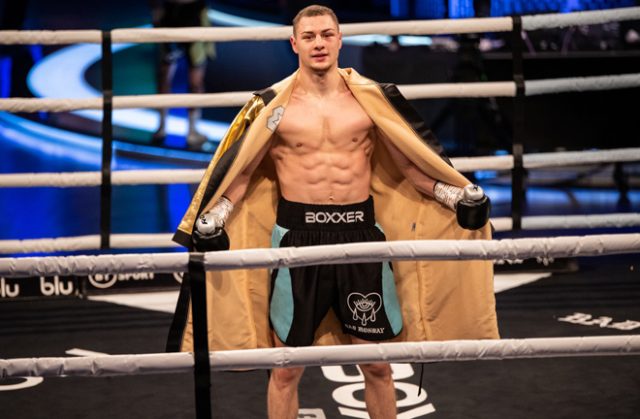 Zak Chelli won the Boxxer Super Middleweight tournament in London on Tuesday Photo Credit: Boxxer