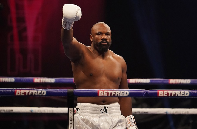 Derek Chisora will look to bounce back after defeat to Oleksandr Usyk Photo Credit: Dave Thompson/Matchroom Boxing