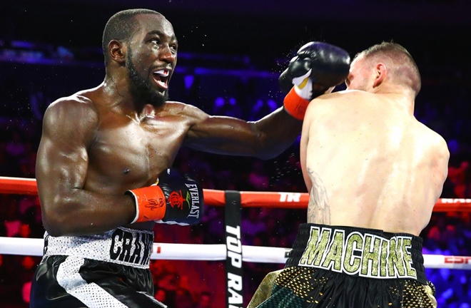 Crawford stopped Egidijus Kavaliauskas in nine rounds in December to retain his title Photo Credit: Mikey Williams/Top Rank