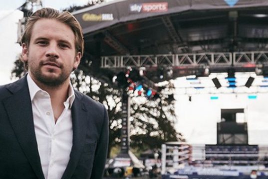 Frank Smith reflects on over a decade at Matchroom Boxing Photo Credit: Instagram @franksmith