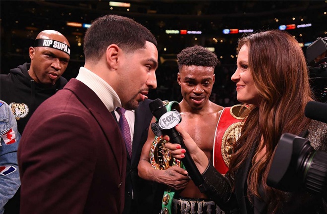 Spence faces former world champion Danny Garcia on December 5 in Texas Photo Credit: Frank Micelotta/FOX Sports