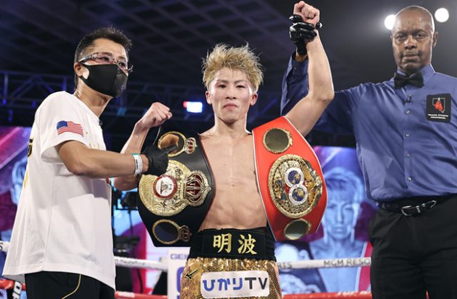 Inoue is keen for a unification next Photo Credit: Mikey Williams/Top Rank