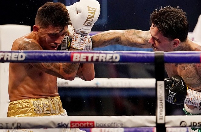 George Kambosos Jr edged past Lee Selby by split decision Photo Credit: Dave Thompson/Matchroom Boxing