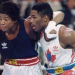 Lewis never faced Olympic rival Riddick Bowe in the pro ranks Photo Credit: thegruelingtruth.com