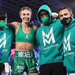Mikaela Mayer was crowned WBO Super Featherweight world champion Photo Credit: Mikey Williams/Top Rank