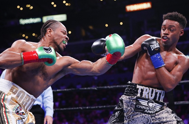 Errol Spence Jr edged Shawn Porter in a thriller last September Photo Credit: Ringo H.W. Chiu / Associated Press