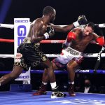 Crawford made the crucial breakthrough in the fourth round to halt the brave Brook Photo Credit: Please credit Mikey Williams/Top Rank via Getty Images