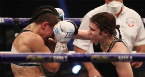 Taylor outclassed her mandatory challenger Photo Credit: Mark Robinson/Matchroom Boxing