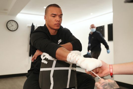 Fabio Wardley has urged the government to provide funding for grassroots boxing Photo Credit: Mark Robinson/Matchroom Boxing