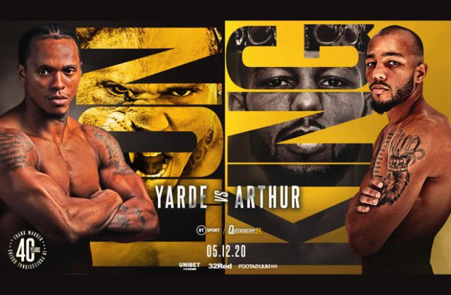 Anthony Yarde meets Lyndon Arthur for the Commonwealth light heavyweight title on December 5 in London