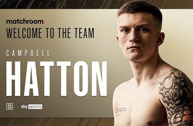 Campbell Hatton, son of Ricky, has turned professional with Matchroom Boxing