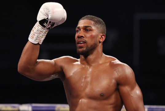 Anthony Joshua could vacate his WBO to secure a showdown with Tyson Fury Photo Credit: Mark Robinson/Matchroom Boxing
