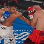 Muhammad Ali secured his second professional victory Photo Credit: Round ‘N’ Bout Media/Queensberry Promotions