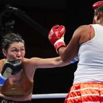 Hyun Mi Choi successfully defended her WBA Super Featherweight crown on her Matchroom debut Photo Credit: Melina Pizano/Matchroom Boxing