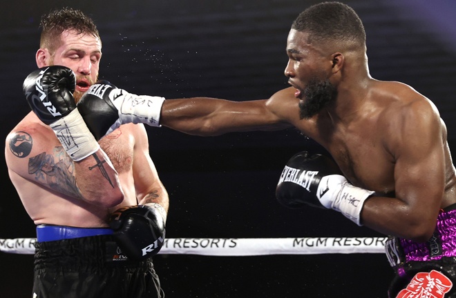 Quincy LaVallais won his rematch against Clay Collard by unanimous decision Photo Credit: Mikey Williams/Top Rank via Getty Images