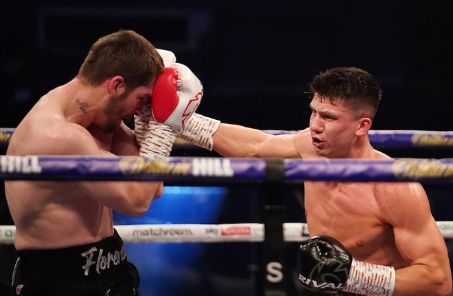 Kieron Conway dominated proceedings against Macaulay McGowan Photo Credit: Dave Thompson/Matchroom Boxing