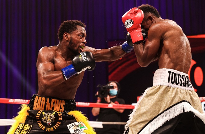 Conwell stopped Wendy Toussaint in the ninth round in October Photo Credit: Amanda Westcott