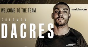 Solomon Dacres has inked a multi-fight promotional deal with Matchroom Boxing