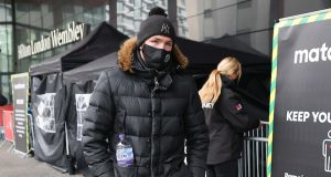 Hughie Fury arrived at the Matchroom Bubble ahead of his showdown against Mariusz Wach on Saturday Photo Credit: Ian Walton/Matchroom Boxing