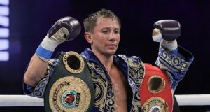 Gennady Golovkin defended his IBF and IBO Middleweight world titles with a seventh round stoppage win over Kamil Szeremeta in Florida on Friday Photo Credit: Melina Pizano/Matchroom Boxing