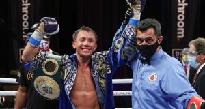 Gennady Golovkin saw off Kamil Szeremeta to make a record breaking 21st Middleweight title defence in Florida Photo Credit: Melina Pizano/Matchroom Boxing