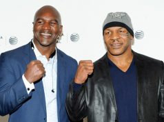 Evander Holyfield has called out former rival Mike Tyson for a trilogy Photo Credit: AP Photo