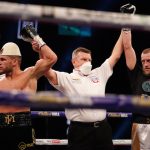 Florian Marku was left incensed after being held to a draw against Jamie Stewart Photo Credit: Dave Thompson/Matchroom Boxing